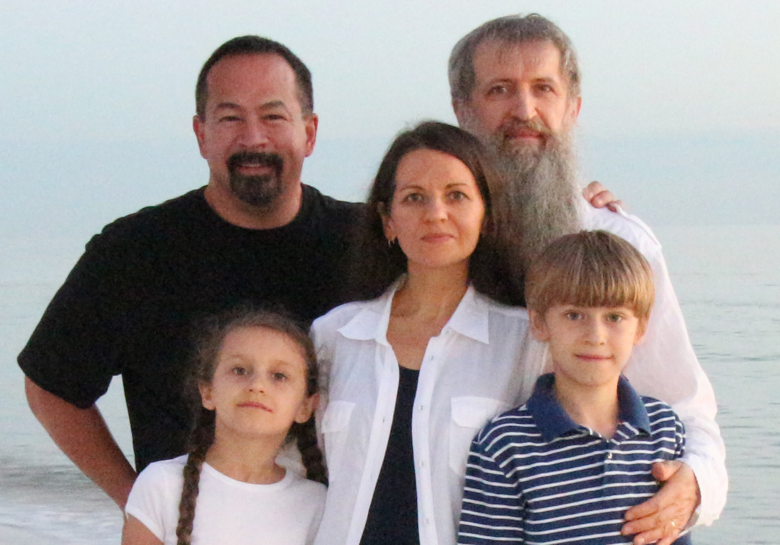 With Alexei & his family